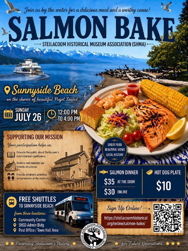 Salmon Bake Flyer